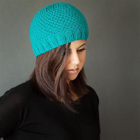 quick knit beanie pattern